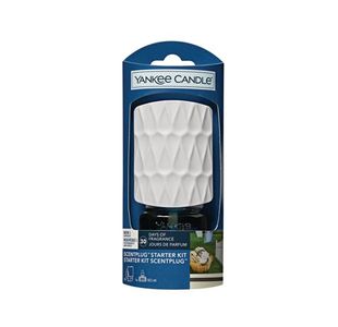Yankee Candle Plug Organic Pattern Starter Kit Clean Cotton (Pack of 6) 1723619E