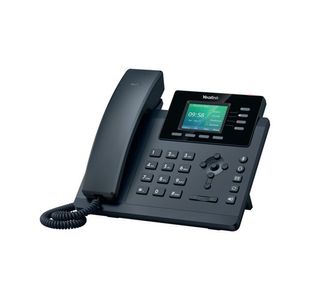 Yealink SIP-T34W VoIP Telephone + Caller ID 5-Way Call Capability 4 Lines Classic Grey SIP-T34W