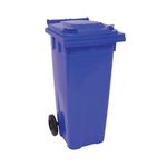 2Work Wheelie Bin 120L Blue