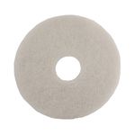 2Work Floor Pad Std 17In White Pk5