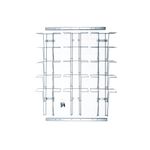 15 Compartment Wire Lit Holder A4