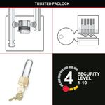 Masterlock 30Mm P/Lock 64Mm Shackle