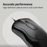 Kensington Usb Wired Mouse Blk/Grey