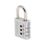 Msterlck Padlck Combi Alumnium 30Mm