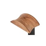 Alba Headphone Stand Black/Walnut