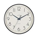 Acctim Earl Wall Clock 250Mm Black