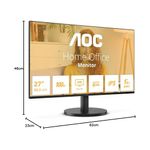 Aoc 27B3Ha2 Computer Monitor 27 In