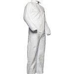 Tyvek 500 Ind Wht Chem Coverall M