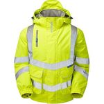 P191 Mens Ylw Wpf Hi-Vis Bomber M