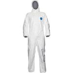 Tyvek 500 Xpert Wht Chem Coverall S