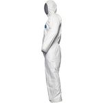 Tyvek 500 Xpert Wht Chem Coverall S