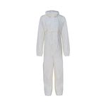Wht Type 5/6 Chem Coverall M