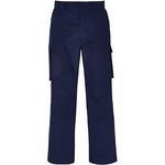 Mens Navy Cargo Trousers 36R