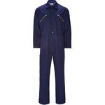 Navy Zip-Up Overalls M Reg