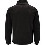 Unisex Black Fleece Jacket M