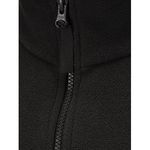 Unisex Black Fleece Jacket M