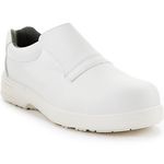 White Slip-On S2 Safety Shoes 7