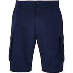 Mens Navy Cargo Shorts 32