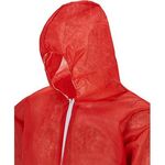 Red Lwt Disposable Overalls L