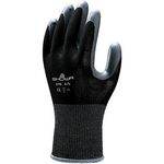 370 Blk Nitrile Work Gloves 9