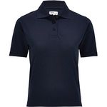 Womens Navy Polo Shirt M