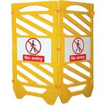 Yellow No Entrybarrier