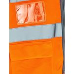 Ultra Org Ls Zip-Up Hi-Vis Vest L