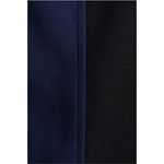 Navy/Black Antl Wicking Polo S