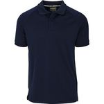 Navy Antibacterial Wicking Polo M
