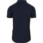 Contrast Navy/Black Wicking Polo L