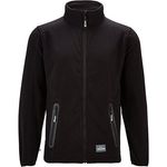 Black Micro Fleece Jacket 3Xl