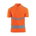 Orange Hi-Vis Polo Shirt S