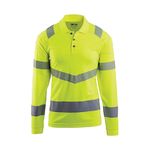 Yellow Ls Hi-Vis Polo Shirt S