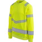 Yellow Hi-Vis Sweatshirt 2Xl