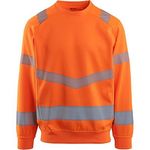 Orange Hi-Vis Sweatshirt M