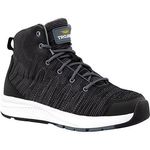 Nyx Womens Blk/Gry S1P Hiker Boots 6