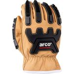 Leather Cr Impact Gloves 1Pr M
