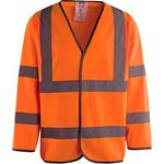 Org Long-Sleeve Hi-Vis Vest 4Xl