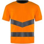 Orange Hi-Vis T-Shirt 6Xl