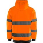 Orange Hi-Vis Hoodie 3Xl