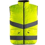 Hi-Vis Bodywarmer Yellow Xl