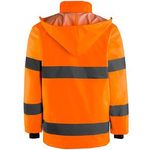 Org Waterproof Hi-Vis Coat L