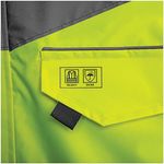 Ylw Waterproof Hi-Vis Coat S