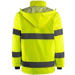 Ylw Waterproof Hi-Vis Coat 2Xl