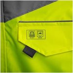 Ylw Waterproof Hi-Vis Coat 2Xl