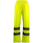 Yellow Hi-Vis Overtrousers L