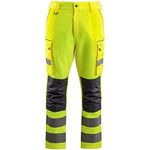Ylw Hi-Vis Cargo Trousers 36R