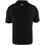 Mens Black Polo T-Shirt 2Xl
