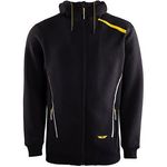 Mens Black Hoodie M