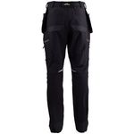 Tech Mens Black Cargo Trousers M